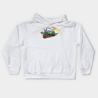 Cayman GTS Art Print Kids Hoodie